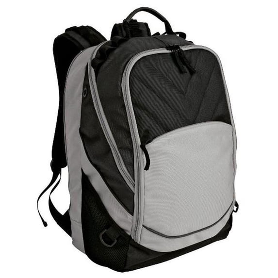 BG100 Xcape Computer Backpack, Black & Grey - One Size