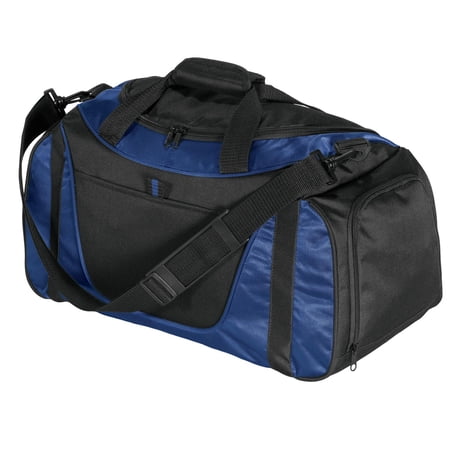 BG1040 Port & Company Mens Gym Bag Improved Two-Tone Small Duffel