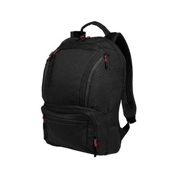 BG200 Cyber Backpack, Black & Red - One Size