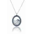 thumbnail image 1 of BG247 Floating Adjustable Locket Necklace (Vintage Oval), 1 of 6