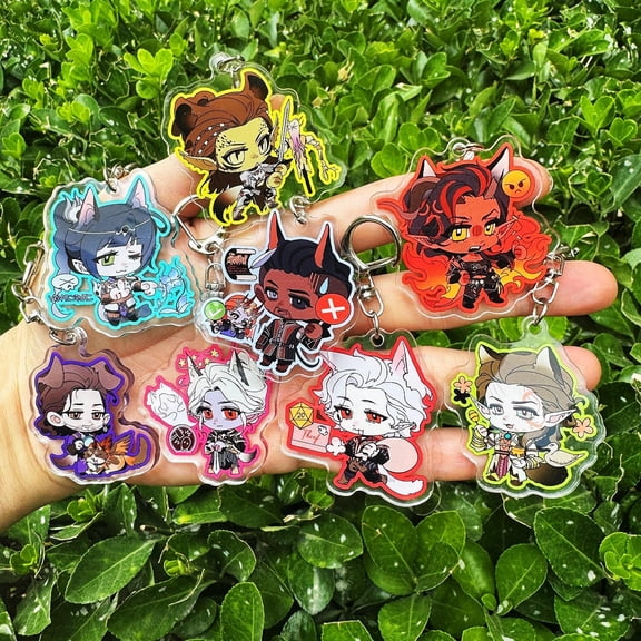 BG3 Acrylic keychain 1 pack, random 1 pack