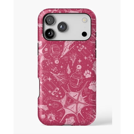 BG3 Pattern [pink ver.] Astarion Shadowheart Druid Potion Netherstone Worm Parasite Scroll DnD Gaming Kawaii H912 Premium Durable Case for iPhone 17 16 15 14 13 12 11 Pro Max – Unisex Style