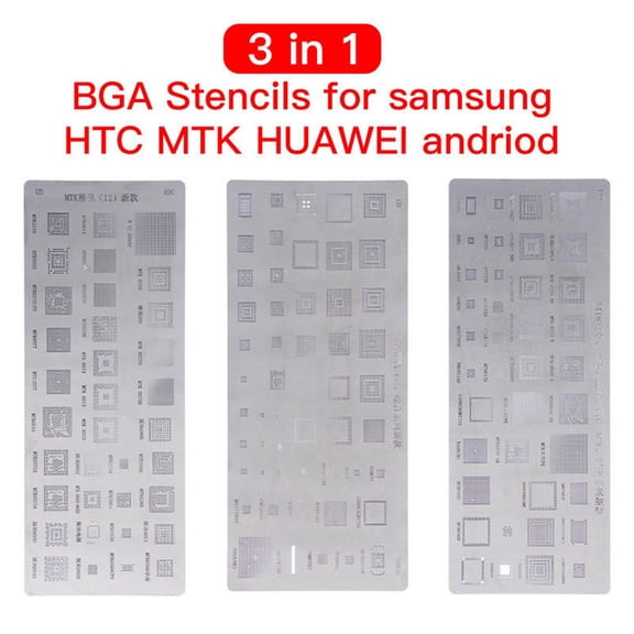 BGA Stencils Kit for MTK Mobile Devices Reballing