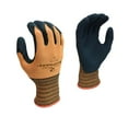 thumbnail image 1 of BGC AGLC510XL High Durability Work Gloves - Extra Large - Double-Coated Nitrile Palm - Orange & Black, 1 of 1