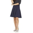 thumbnail image 1 of BGDK Girls Uniform Cotton Pleated Panel Skirt BK1602 navy 14, 1 of 5
