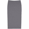 thumbnail image 1 of BGDK Women's High Waist Lightweight Thin Stretch Rayon Slim Fit Midi Maxi Skirt Gray X-Large, 1 of 4