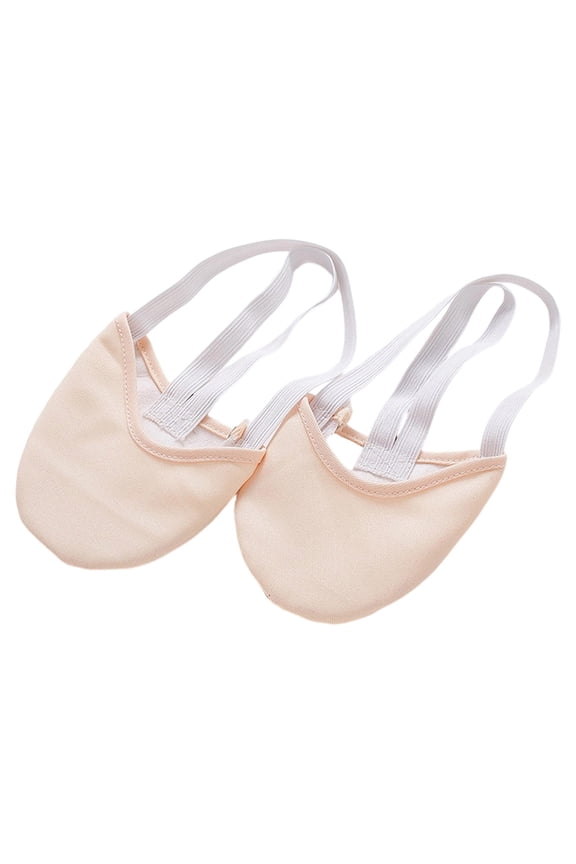 Kids' Half Sole Dance Shoes, Girls' Modern/Contemporary Ballet Shoes, Soft-Sole Turn Shoes for 6-13 Years 6-8 Years