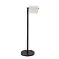 thumbnail image 1 of BGL Toilet Paper Holder Stand,SUS 304 Stainless Steel Free Standing Toilet Paper Holder with Reserve Function,Black Toilet Paper Holder,Rustproof Bathroom Toilet Paper Holder, 1 of 6
