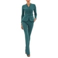 thumbnail image 1 of BGL womens  2pc Blazer & Pant Set, 8, Blue, 1 of 3
