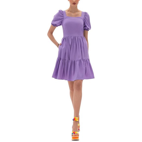 BGL womens Linen-Blend Dress, 6