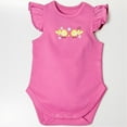thumbnail image 1 of BGSRCBS69 Ruffle Sleeves Bodysuit - Pink, 6-9 months, 1 of 1