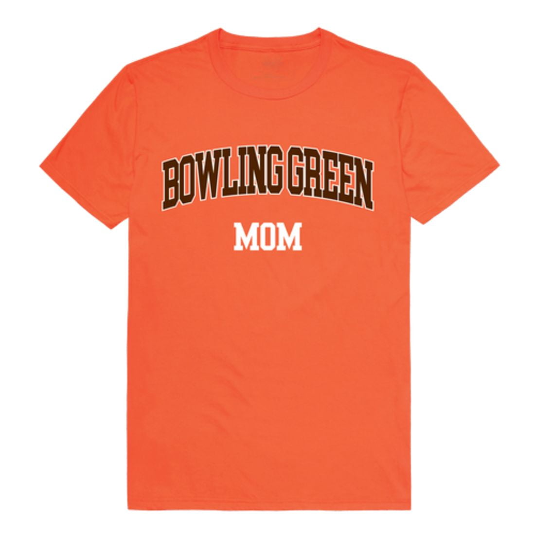 BGSU Bowling Green State University Falcons College Mom Womens T-Shirt  Orange Large 