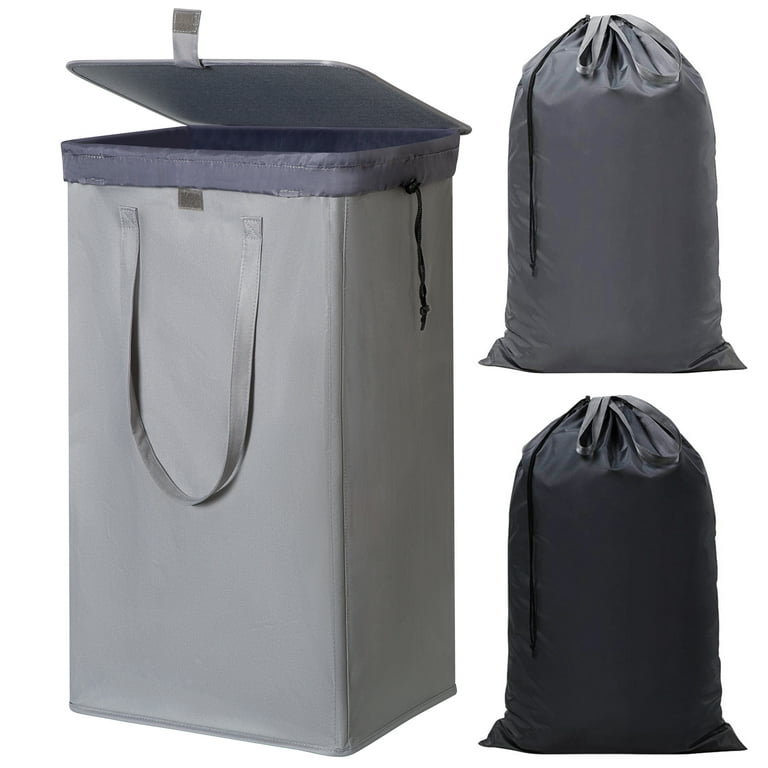 Sold at Auction: Rubbermaid Clothes Hamper 27 Tall X 19 Round