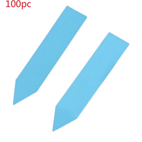 BGZLEU 100 Pcs Plastic Plant Nursery Garden Labels 5 Colors 2 Inch Pot Marker Garden Stake Tags Waterproof Plant Markers