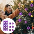 thumbnail image 1 of BGZLEU 36Pcs 2.34" Christmas Balls Ornaments, Mini Shatterproof Christmas Ballsfor Xmas Christmas Tree, Plastic Christmas Balls Ornaments, Mini Shatterproof Christmas Tree Hanging Ball Kit, 1 of 8