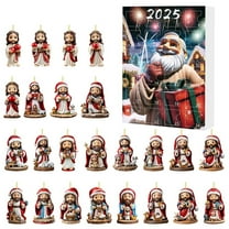 BGZLEU Christmas Advent Calendar 2025 for Girls and Boys With 24 Days Unique Gift Christmas Countdown Calendar Unique Cute Cartoon Blind Box DIY Creative Charm Toys Dolls