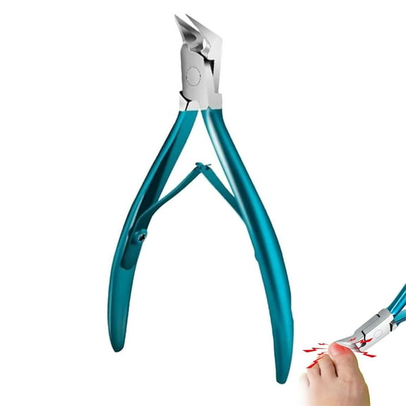 BGZLEU Cuticle Trimmer, Professional Nail Cuticle Cutter, Stainless Steel Cuticle Remover Nippers with Non-Slip silicone handle, Manicure Tools for Nail Care, Cuticle Clipper for nails Dead Skin.