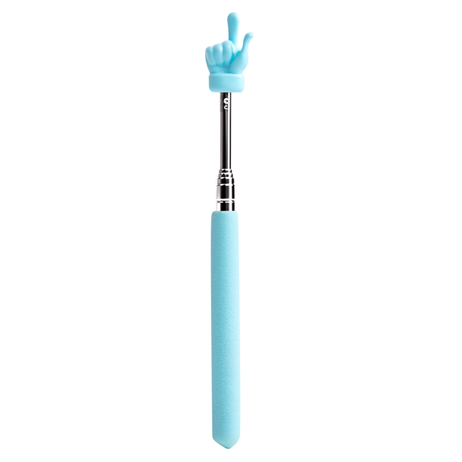 3 Pack Telescopic Finger Pointer Sticks – Extendable Teacher Pointer For Classroom, Presentations, Reading (Blue, Purple, Green)