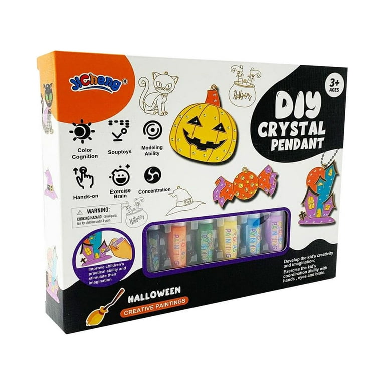 BGZLEU Halloween DIY Crystal Paint Arts and Crafts Set, Diamond