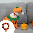thumbnail image 1 of BGZLEU Halloween Pet Furs Balls Collar Cats Pumpkin Bells Necklace Halloween Dog Collar Lint Balls Elastic Collar Halloween Soft And Treat Accessories, 1 of 6