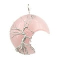 thumbnail image 1 of BGZLEU Healing Crystal Necklace, Tree Life Wire Wrapped Crescent Moon Necklace, Natural Stone Pendant Necklaces, Mothers Day Gifts for Mom, Gemstone Jewelry Gifts for Women, 1 of 8