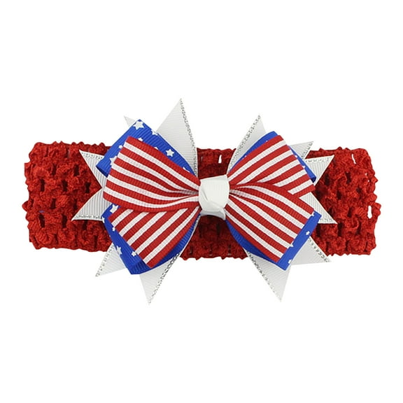 BGZLEU Independence Day 4th of July American，USA American Flag Hair Scrunchies，Independence Day Lady Hair Accessori，Hair Scrunchies，Patriotic Holiday Lady Hair Accessori，Hair Hoops for Women Girls
