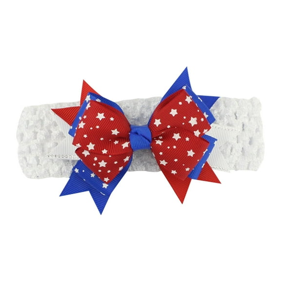 BGZLEU Independence Day 4th of July American，USA American Flag Hair Scrunchies，Independence Day Lady Hair Accessori，Hair Scrunchies，Patriotic Holiday Lady Hair Accessori，Hair Hoops for Women Girls