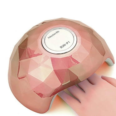 BGZLEU Nail Lamp for Gel Polish, 54W 15 LED Professional Nail Dryer UV LED Nail Lamp with 3 Timer Setting, Professional Nail Art Tools With Automatic Sensor, Memory and Pause Timer Function