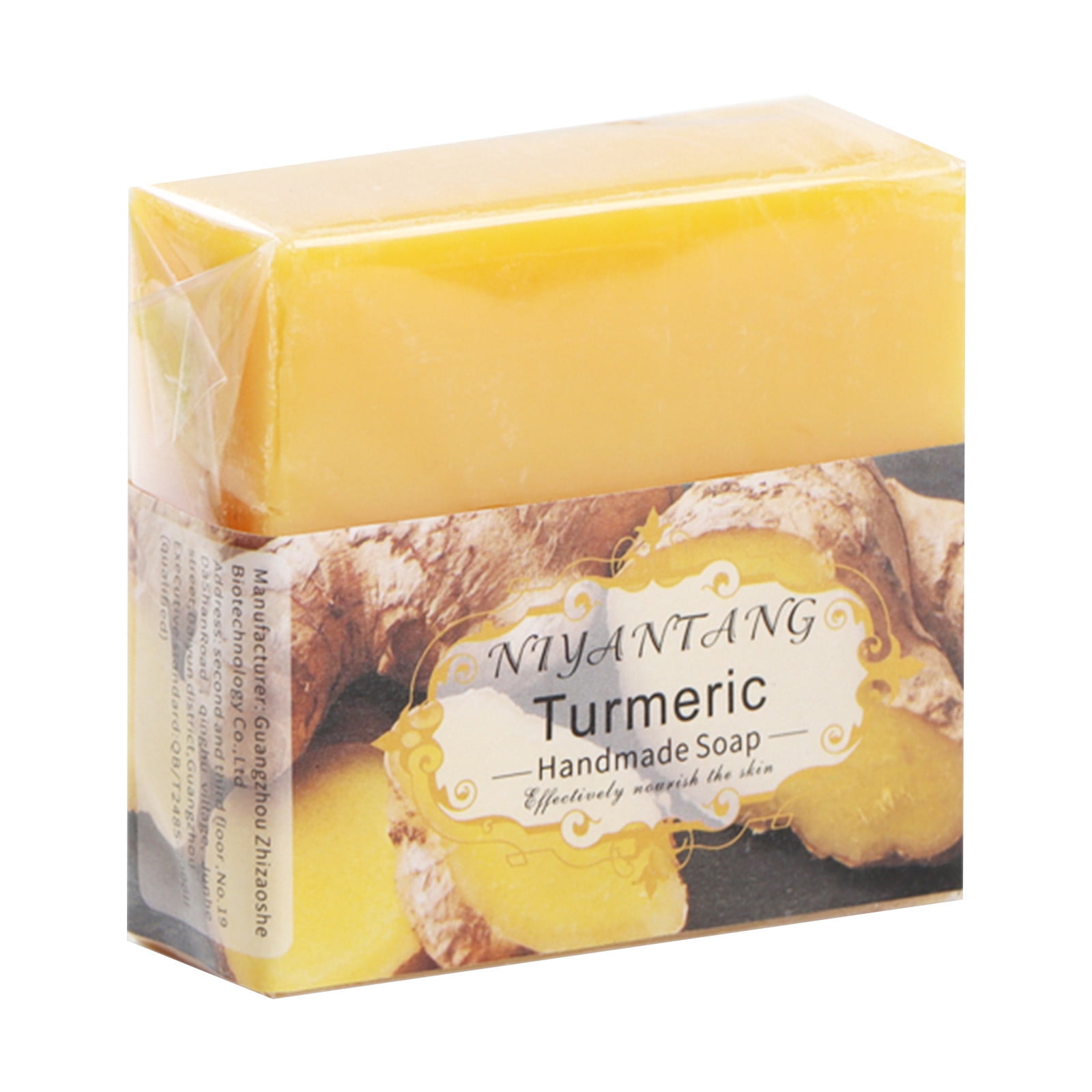 BGZLEU Natural Turmeric Soap Bar for Face & Body,Turmeric Skin Soap Wash for Dark Spots,Intimate