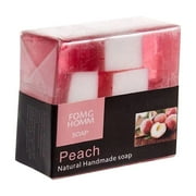 BGZLEU Peach Yoni Soap Feminine Wash,Yoni Soap Bars Feminine Wash,100% Natural Organic Yoni Bar Soap for Women,Ph Balance Yoni Wash Eliminates Odor,Moisturizing Soap with Foaming Net