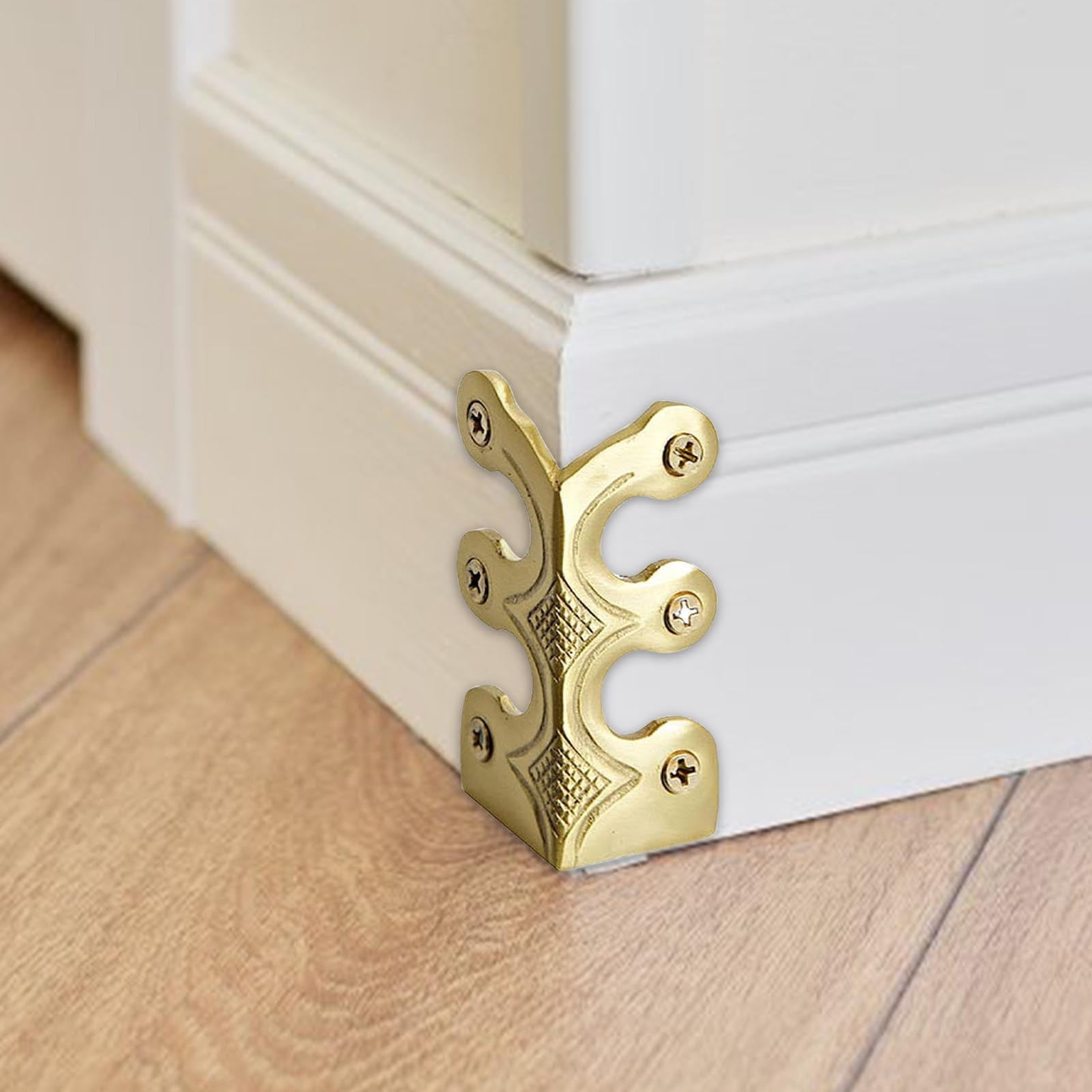 BGZLEU Skiffers Baseboard Corner Protectors, Solid Brass Skirting Board BGZLEU Skiffers Baseboard Corner Protectors, Solid Brass Skirting Board
