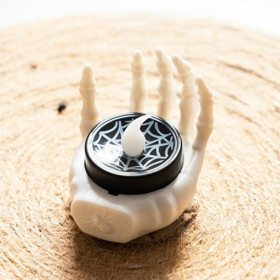 BGZLEU Witch Hand Candle Holder,Halloween Palm Candle Holder,Horror Witch Hand Candle Holder,Gothic Decoration Witch Candle Holder,Halloween Home Party Decoration Desktop Ornaments