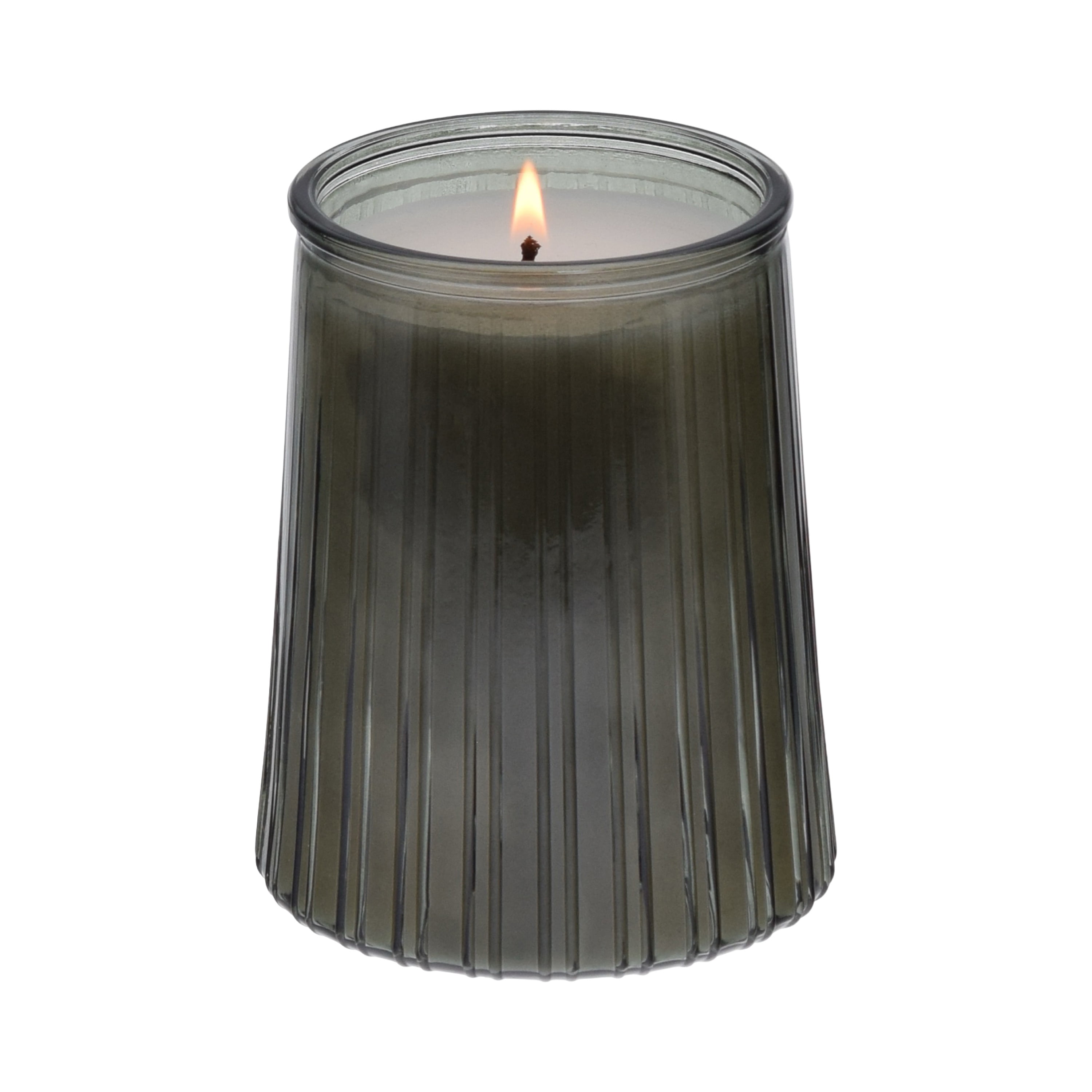 Better Homes & Gardens Noble Fir & Pine Scented 1-Wick 16.1oz Ribbed Jar Candle