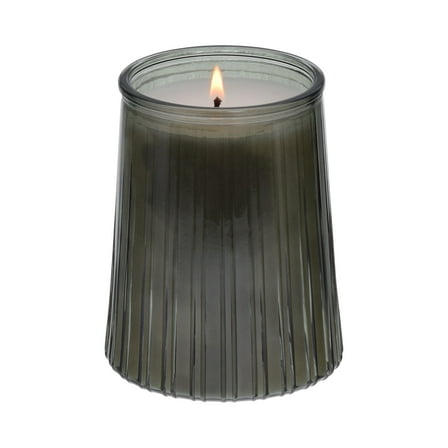 Better Homes & Gardens Noble Fir & Pine Scented 1-Wick 16.1oz Ribbed Jar Candle