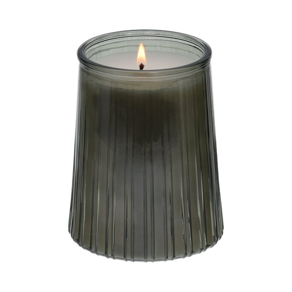 Better Homes & Gardens Noble Fir & Pine Scented 1-Wick 16.1oz Ribbed Jar Candle