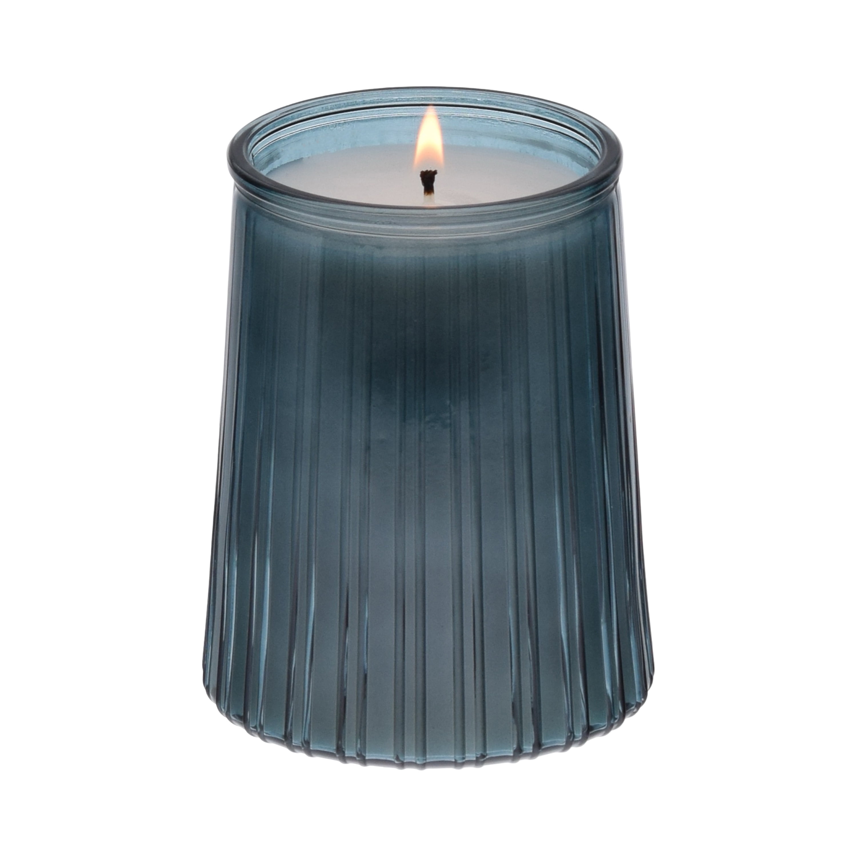 Better Homes & Gardens Oceanside Flannel Scented 1-Wick 16.1oz Ribbed Jar Candle