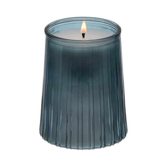 Better Homes & Gardens Oceanside Flannel Scented 1-Wick 16.1oz Ribbed Jar Candle