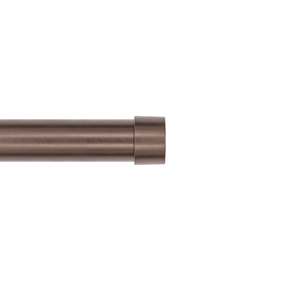 Better Homes & Gardens 5/8" Plated Bronze Adjustable Add On Curtain Rod Kit, 32-120"