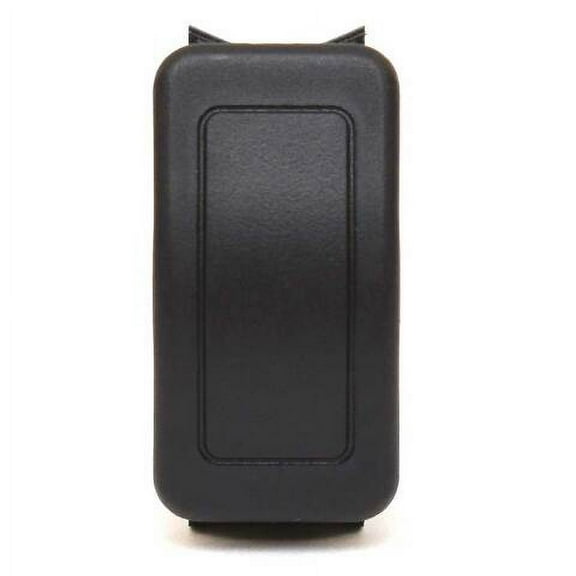 BH Electronics Blank Filler Rocker Switch | 1 x 1/2 Inch Black