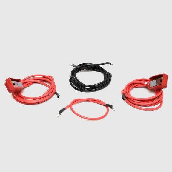 BH Electronics Boat Battery Cable Set BH081H0657 | 6 AWG Red Black 4PC