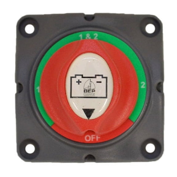BH Electronics Boat Battery Selector Switch 735-701SBNB | BEP 1-2-Both