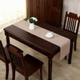 thumbnail image 1 of BH-JJSMGS Burlap Style Farmhouse Table Runner, Rustic Geometric Hollow Table Runners 72 Inches Long for Dresser Table Everyday Use(14 x 72 Inch), 1 of 6