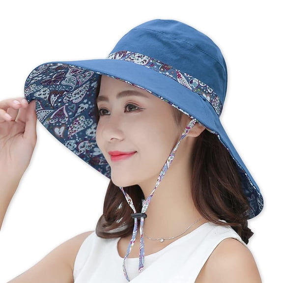 BH-JJSMGS Outdoor UV Sun Protection Waterproof Breathable Face Neck Flap Cover Folding Sun Hat for Men/Women