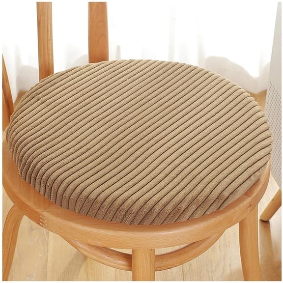 BH-JJSMGS Round Seat Cushion,Memory Foam Round Chair Cushion,Anti-Slip Soft Removeable Stool Cushion for Dining Chair Office Car Chair Pads
