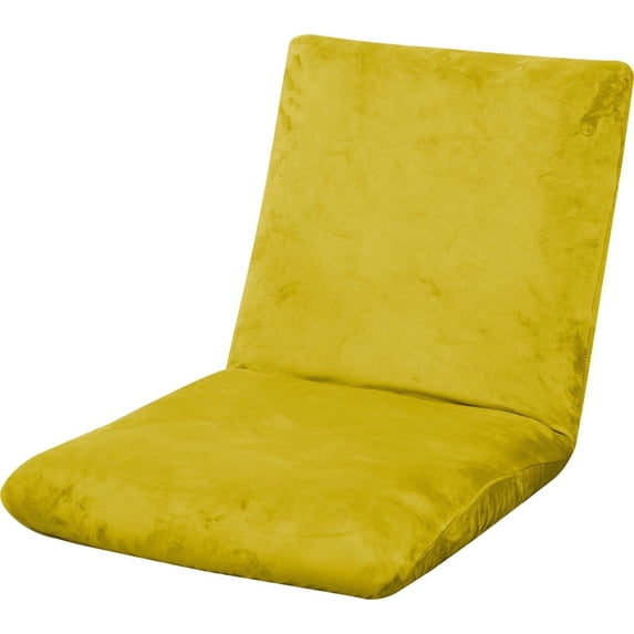 BH-JJSMGS Velvet Folding Floor Gaming Chair Cover, Floor Chair Slipcover Adjustable Soft Floor Lazy Chair Cover Meditation Lounge Chair Protector Cover