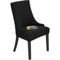 thumbnail image 1 of BH-JJSMGS Wingback Side Chair Cover Stretch Dining Accent Chair Covers Slipcovers with Arm Reusable Printed Sloping Arm Chair Accent Chair Protector Seat Covers for Dining Room Banquet Decor, 1 of 7
