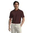 thumbnail image 1 of Ben Hogan Men's & Big Men's Performance Geometric Jacquard Short Sleeve Golf Polo Shirt, Sizes S-5XL, 1 of 7