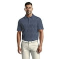 thumbnail image 1 of Ben Hogan Men's & Big Men's Performance Geometric Confetti Short Sleeve Golf Polo Shirt, Sizes S-5XL, 1 of 7