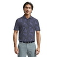 thumbnail image 1 of Ben Hogan Men's & Big Men's Performance Nocturnal Tropical Short Sleeve Golf Polo Shirt, Sizes S-5XL, 1 of 7