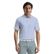 BEN HOGAN Men's & Big Men's Performance Large Geometric Short Sleeve Polo Shirt, Sizes S-5XL
